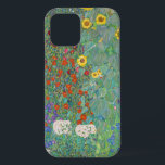 Gustav Klimt - Landentuin met zonnebloemen Case-Mate iPhone Case<br><div class="desc">Landtuin met zonnebloemen / Boerderijen tuin met zonnebloemen - Gustav Klimt in 1905-1906</div>
