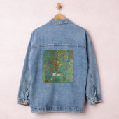Gustav Klimt - Landentuin met zonnebloemen Denim Jacket (Hangar)