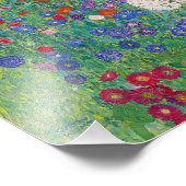Gustav Klimt - Landentuin met zonnebloemen Foto Afdruk (Hoek)