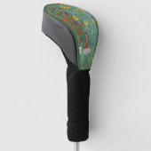 Gustav Klimt - Landentuin met zonnebloemen Golfheadcover (Schuin)