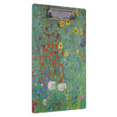 Gustav Klimt - Landentuin met zonnebloemen Klembord (Rechts)