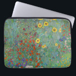 Gustav Klimt - Landentuin met zonnebloemen Laptop Sleeve<br><div class="desc">Landtuin met zonnebloemen / Boerderijen tuin met zonnebloemen - Gustav Klimt in 1905-1906</div>