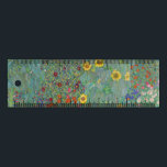 Gustav Klimt - Landentuin met zonnebloemen Lineaal<br><div class="desc">Landtuin met zonnebloemen / Boerderijen tuin met zonnebloemen - Gustav Klimt in 1905-1906</div>