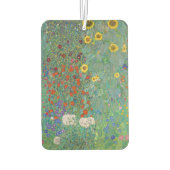 Gustav Klimt - Landentuin met zonnebloemen Luchtverfrisser (Achterkant)