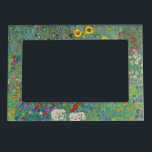 Gustav Klimt - Landentuin met zonnebloemen Magnetisch Fotolijstje<br><div class="desc">Landtuin met zonnebloemen / Boerderijen tuin met zonnebloemen - Gustav Klimt in 1905-1906</div>