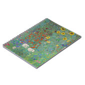 Gustav Klimt - Landentuin met zonnebloemen Notitieboek (Linkerzijde)