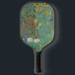 Gustav Klimt - Landentuin met zonnebloemen Pickleball Paddle<br><div class="desc">Landtuin met zonnebloemen / Boerderijen tuin met zonnebloemen - Gustav Klimt in 1905-1906</div>