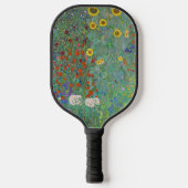 Gustav Klimt - Landentuin met zonnebloemen Pickleball Paddle (Voorkant)