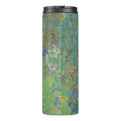 Gustav Klimt - Landentuin met zonnebloemen Thermosbeker (Achterkant)
