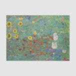 Gustav Klimt - Landentuin met zonnebloemen Tissuepapier<br><div class="desc">Landtuin met zonnebloemen / Boerderijen tuin met zonnebloemen - Gustav Klimt in 1905-1906</div>