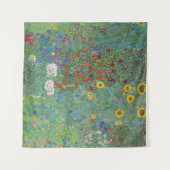 Gustav Klimt - Landentuin met zonnebloemen Wandkleed (Voorkant (horizontaal))