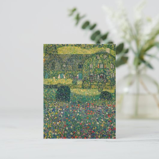 Gustav Klimt - Landhuis aan de Attersee Briefkaart (Staand voorkant)