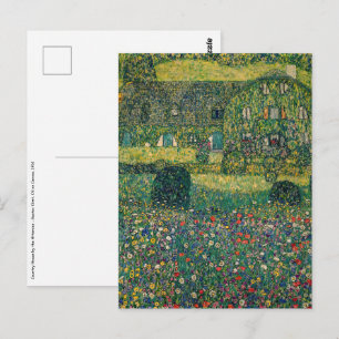 Gustav Klimt - Landhuis aan de Attersee Briefkaart