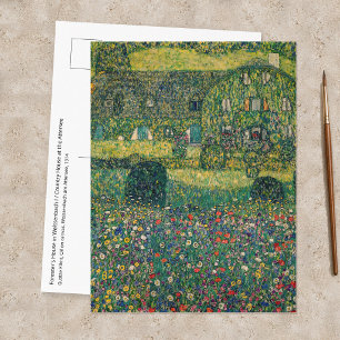 Gustav Klimt - Landhuis aan de Attersee Briefkaart
