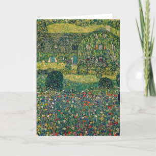 Gustav Klimt - Landhuis aan de Attersee Kaart