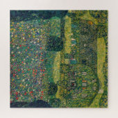 Gustav Klimt - Landhuis aan de Attersee Legpuzzel (Horizontaal)