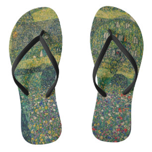 Gustav Klimt - Landhuis aan de Attersee Teenslippers