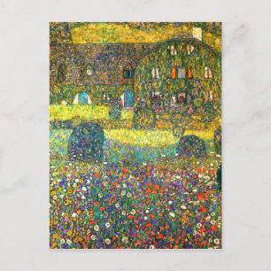 Gustav Klimt: Landhuis in Attersee Briefkaart