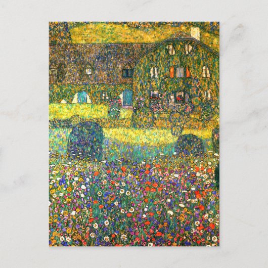 Gustav Klimt: Landhuis in Attersee Briefkaart (Voorkant)