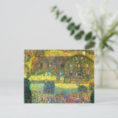 Gustav Klimt: Landhuis in Attersee Briefkaart (Staand voorkant)