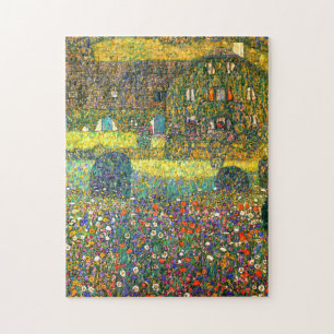Gustav Klimt: Landhuis in Attersee Legpuzzel