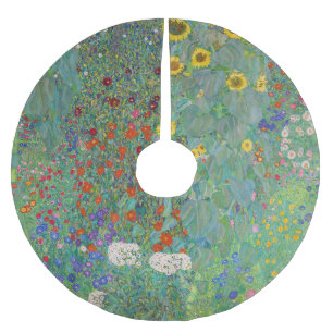 Gustav Klimt - Landtuin met zonnebloemen Kerstboom Rok