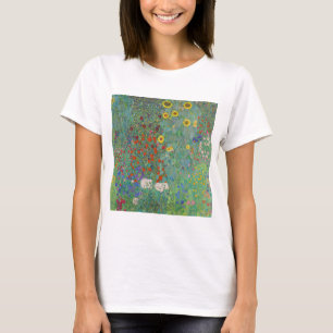 Gustav Klimt - Landtuin met zonnebloemen T-shirt