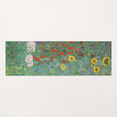 Gustav Klimt - Landtuin met zonnebloemen Yogamat (Achterkant (horizontaal))