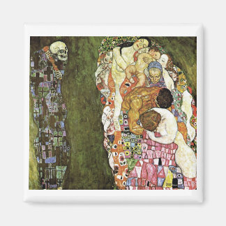 Gustav Klimt ~ Leven en Dood Magneet