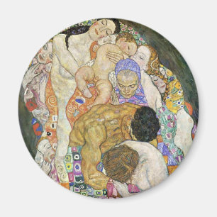 Gustav Klimt Leven en Dood Magnet