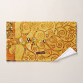 Gustav Klimt Levensboom: Art Nouveau Symbolist Bad Handdoek (Handdoek)