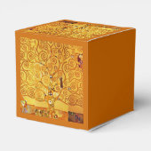 Gustav Klimt Levensboom: Art Nouveau Symbolist Bedankdoosjes (Achterkant)