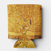 Gustav Klimt Levensboom: Art Nouveau Symbolist Blikjeskoeler (Achterkant)