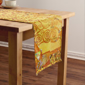 Gustav Klimt Levensboom: Art Nouveau Symbolist Lange Tafelloper (Voorbeeld)