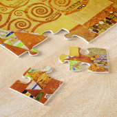Gustav Klimt Levensboom: Art Nouveau Symbolist Legpuzzel (Zijkant)