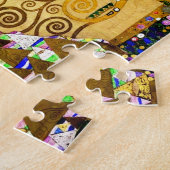 Gustav Klimt Levensboom: Art Nouveau Symbolist Legpuzzel (Zijkant)