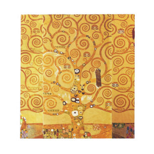Gustav Klimt Levensboom: Art Nouveau Symbolist Notitieblok