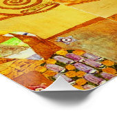 Gustav Klimt Levensboom: Art Nouveau Symbolist Poster (Hoek)