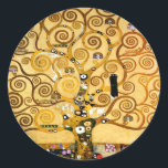 Gustav Klimt Levensboom: Art Nouveau Symbolist Ronde Sticker<br><div class="desc">Verhoog uw ruimte met dit iconische meesterwerk, Gustav Klimt's "Tree of Life" (van de Stoclet Frieze). Dit beroemde art nouveau-kunstwerk boeit met zijn wervelende gouden takken, ingewikkelde patronen en symbolische motieven die de reis, verbinding en groei van het leven vertegenwoordigen. Klimt's kenmerkende gebruik van rijk, glinsterend goud, mozaïekachtige details en...</div>
