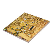 Gustav Klimt Levensboom: Art Nouveau Symbolist Tegeltje (Zijkant)