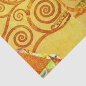 Gustav Klimt Levensboom: Art Nouveau Symbolist Tissuepapier (Detail)