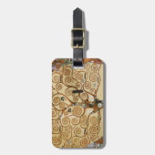 Gustav Klimt - Levensboom Bagagelabel (Voorkant verticaal)