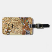 Gustav Klimt - Levensboom Bagagelabel (Voorkant horizontaal)