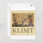 Gustav Klimt - Levensboom Briefkaart (Voorkant / Achterkant)
