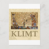 Gustav Klimt - Levensboom Briefkaart (Voorkant)