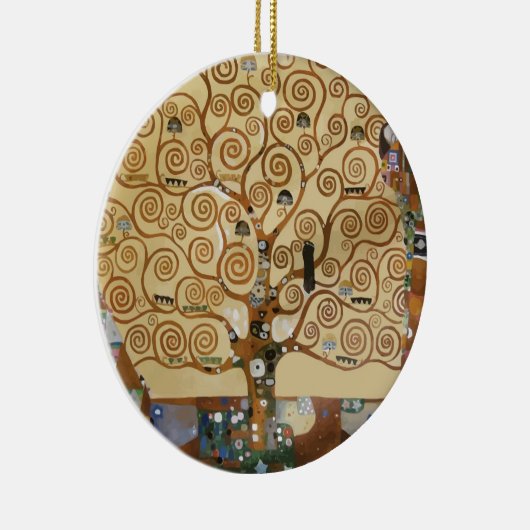 Gustav Klimt - Levensboom Keramisch Ornament (Rechts)