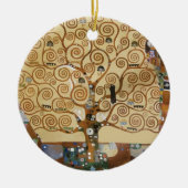 Gustav Klimt - Levensboom Keramisch Ornament (Voorkant)