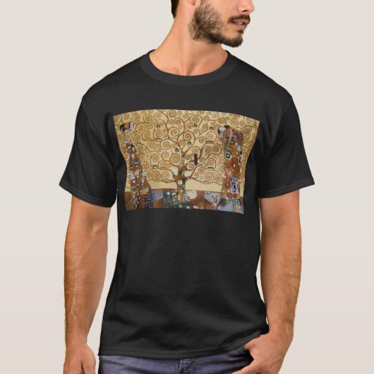 Gustav Klimt - Levensboom T-shirt (Voorkant)