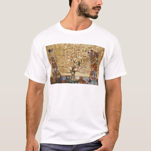 Gustav Klimt - Levensboom T-shirt (Voorkant)