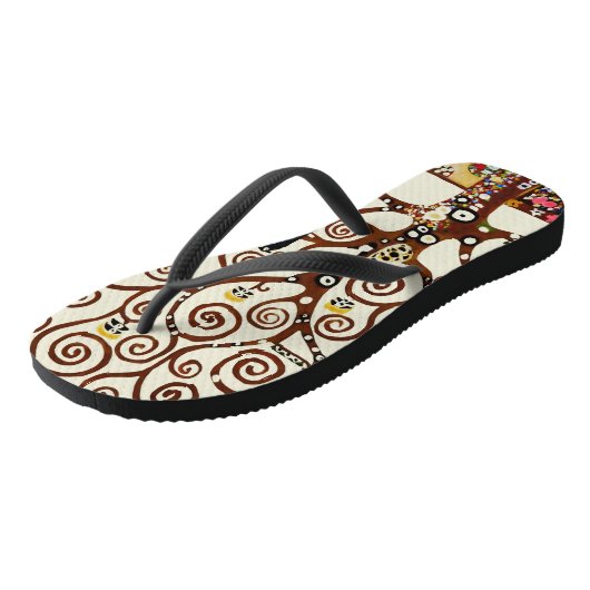 Gustav Klimt, Levensboom Teenslippers (Schuin)